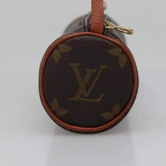 LOUIS VUITTON Monogram Papillon Pouch LV Auth BA4922 - Picture 4 of 16